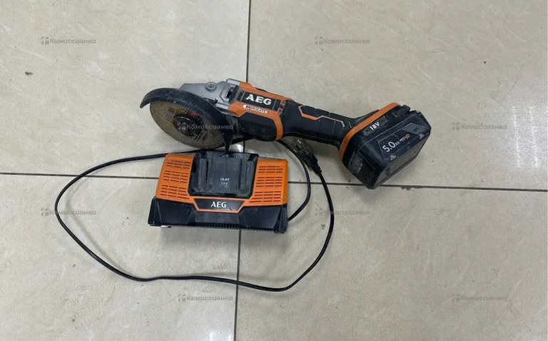 Аккумуляторная угловая шлифмашина AEG BEWS18-125BL