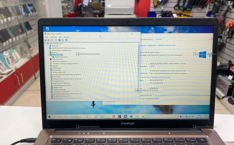 Ноутбук  prestigio atom x5-z8350