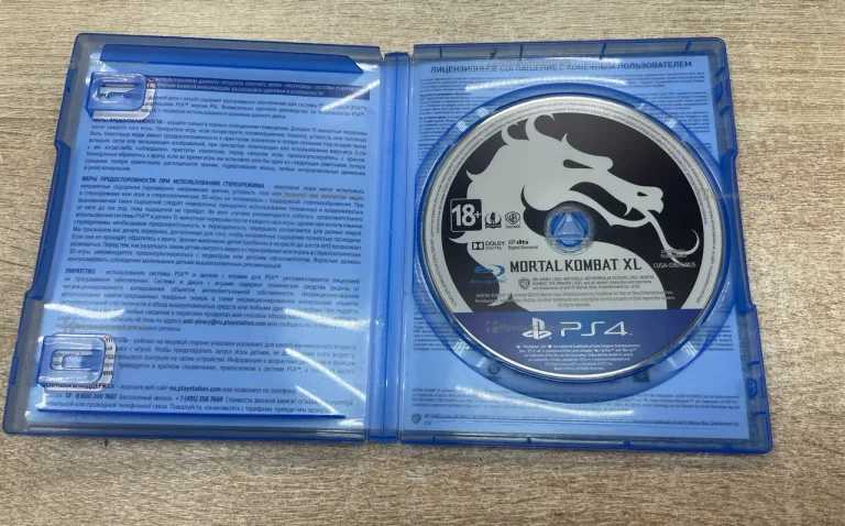 диск PS4 Mortal Kombat XL