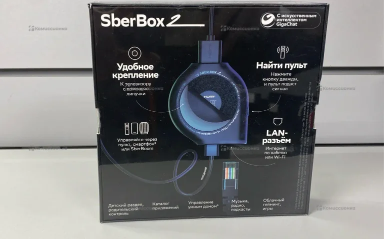Тв приставка sberBox2