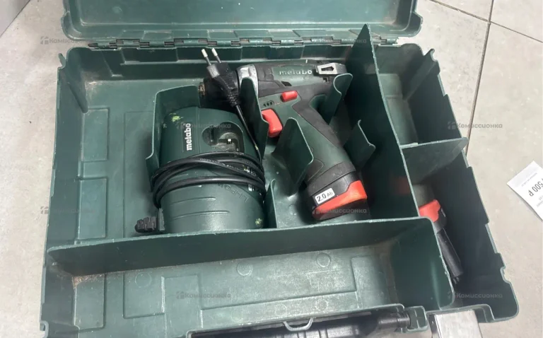 Дрель Шуруповерт Metabo PowerMaxx BS