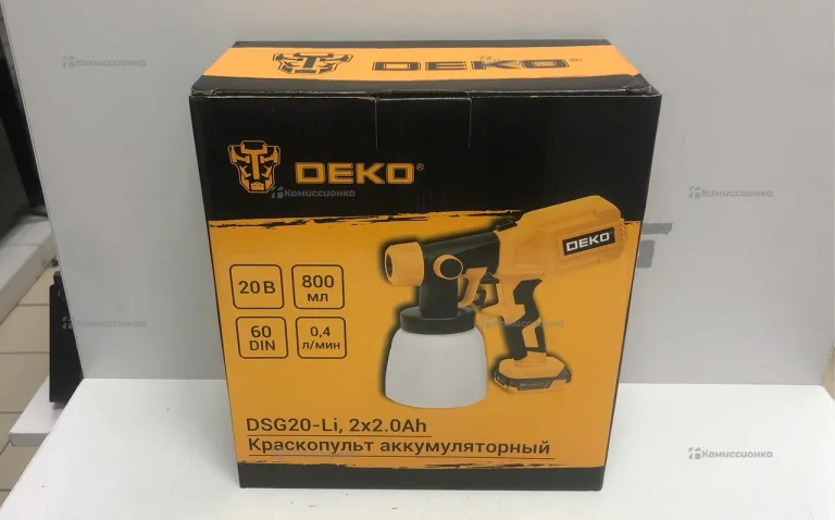 Аккумуляторный Краскопульт Deko DSG20