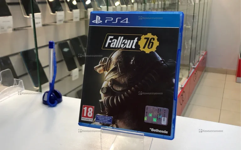 Диск ps4 fallout 76