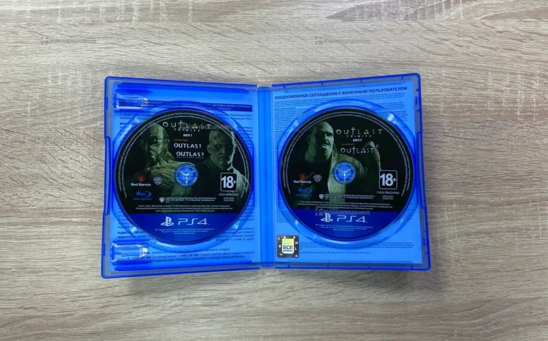 Sony PS4 диск Outlast Trinity