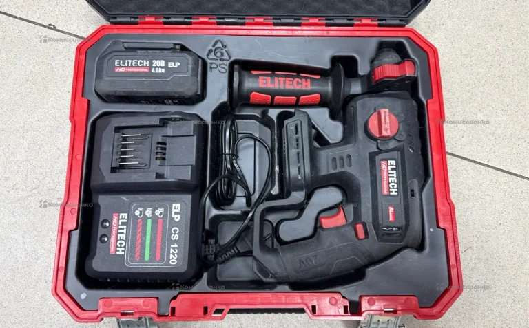 Перфоратор аккумуляторный Elitech CRH 2022SL