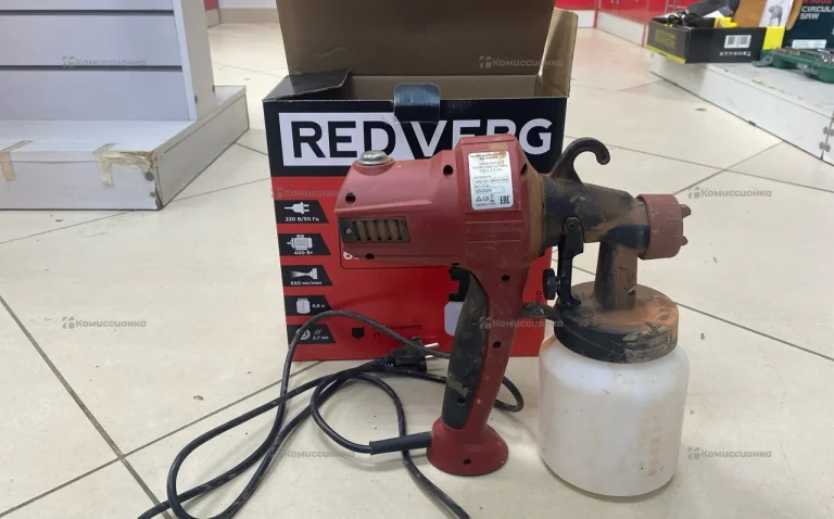 Сетевой краскопульт RedVerg RD-PS400