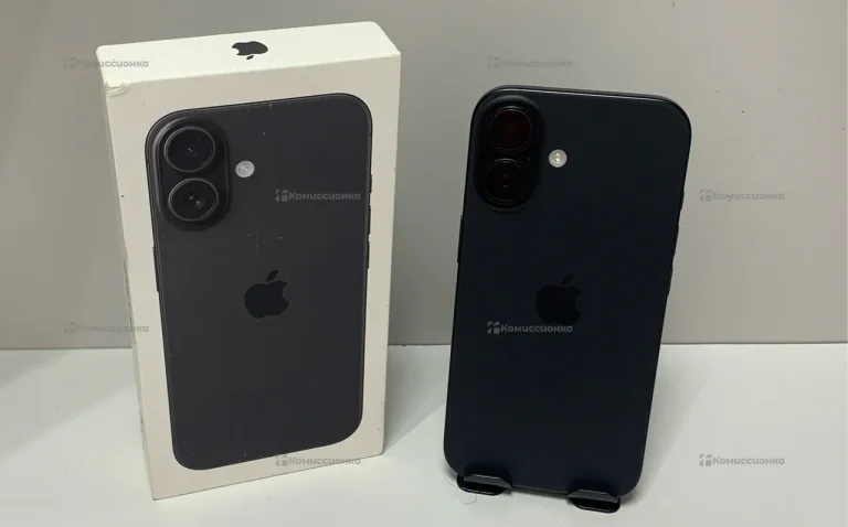 Apple iPhone 16 8/128 ГБ (АКБ 100, 85 цикл)