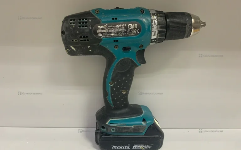 Дрель-шуруповерт makita DDF453RFE