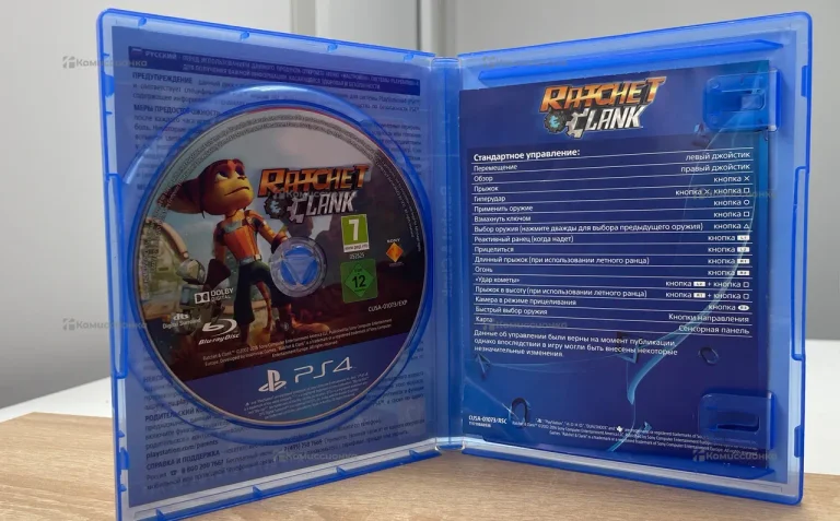 PS4. Диск Ratchet Clank