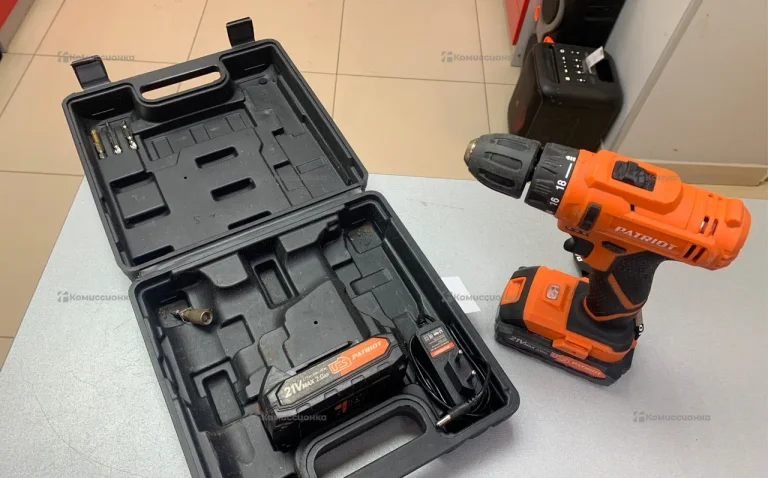 Аккумуляторный шуруповерт Patriot br 189eus