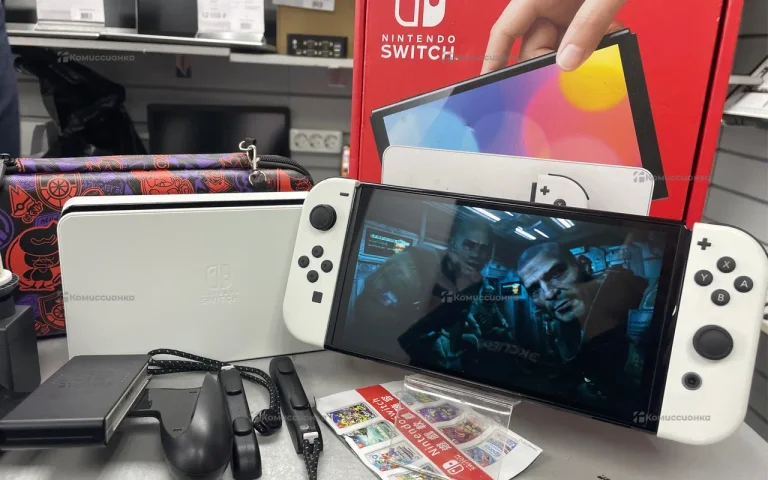 Приставка Nintendo Switch Oled + Кп 256Гб + прошит