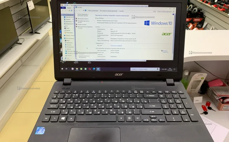 Ноутбук  Acer Itel Pentium n3710