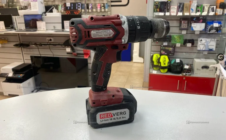 Шуруповерт RedVerg RD-IS18C/U