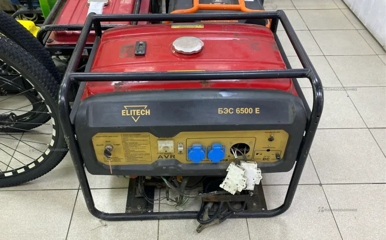 Бензиновая электростанция ELITECH БЭС 6500 Е