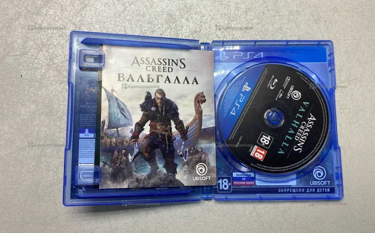 PS4 диск ASSASINS CREED Вальгалла