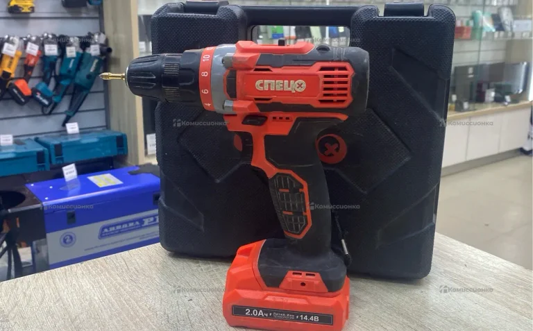 дрель шуруповерт СПЕЦ БДА-14,4-ЛИ