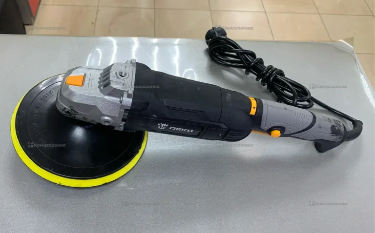 Шлифмашина полировальная сетевая DEKO DKP1500