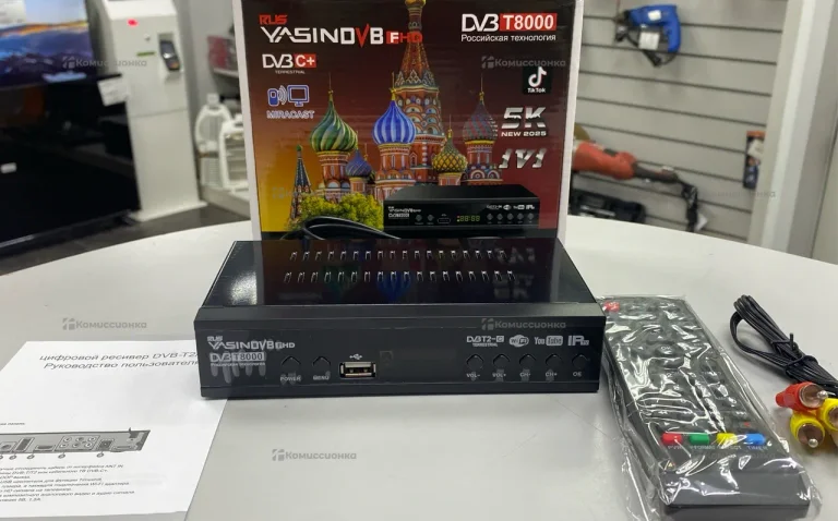 Цифровая ТВ приставка  10