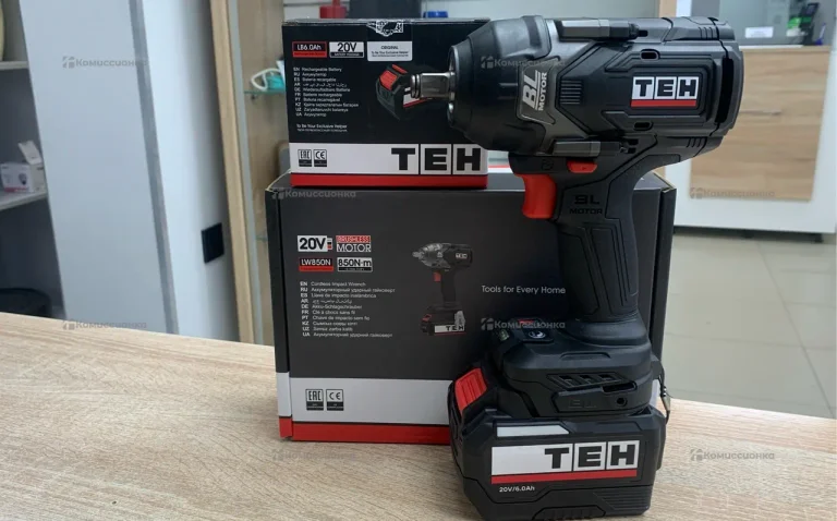 Гайковёрт электрический ударный TEH 850n