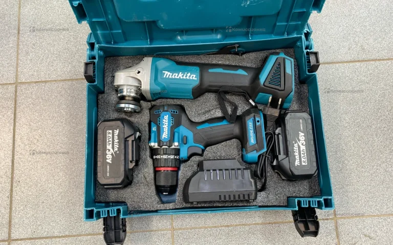 набор Makita УШМ + Шуруповерт 36v