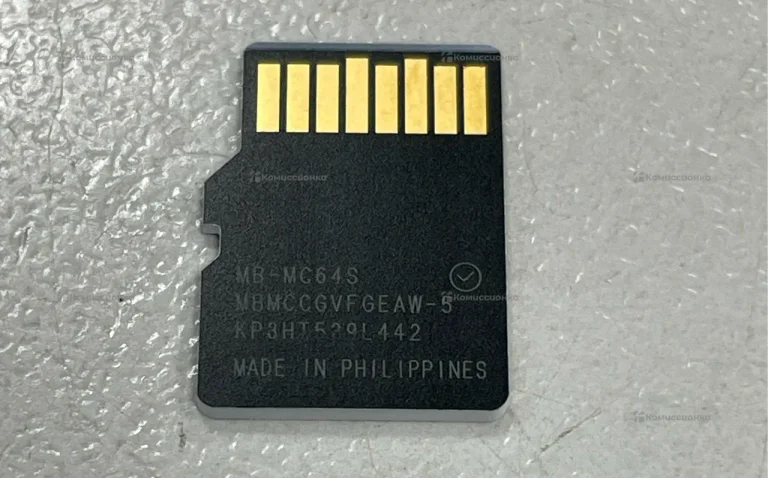 Карта памяти Samsung EVO Plus microSDXC 64 ГБ