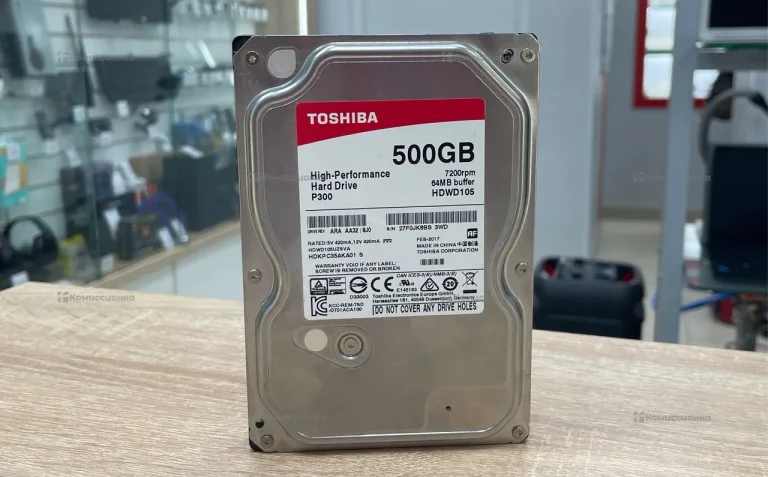 Жесткий диск Toshiba 500Gb