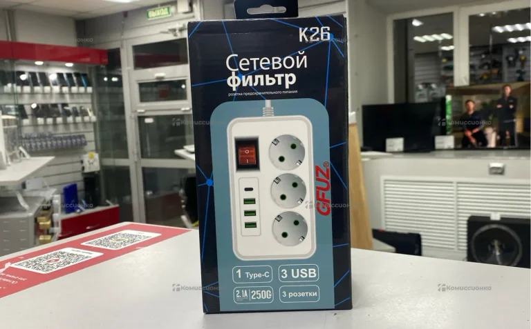 сетевой фильтр k26 3розетки