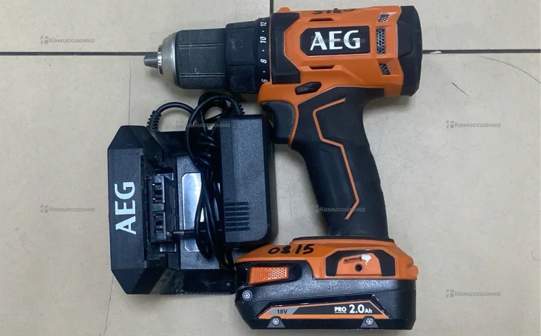 Аккумуляторная дрель-шуруповерт AEG BS18G4