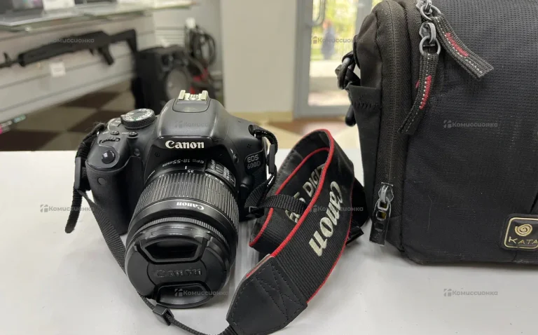 Фотоаппарат  canon eos 600d (+efs 18-55mm)