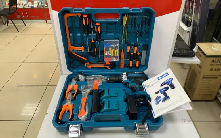 шуруповерт Makita 24v с набором (rep)