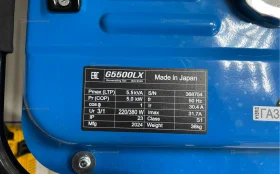 Купить газ-бензин генератор Makitra g5500lx б/у , в Москва и область Цена:16900рублей