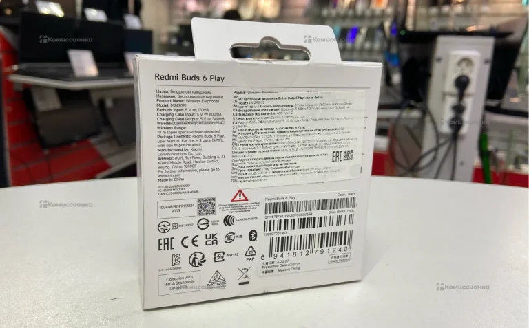 Наушники  Redmi Buds 6 Play