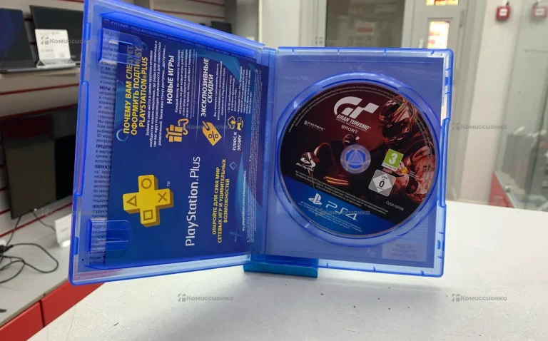 PS4. диск PS4 gran turismo sport