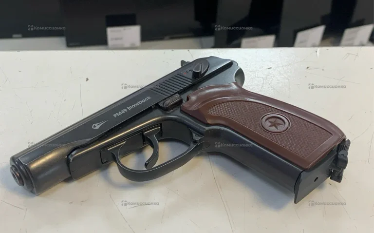 Пневматический пистолет pm49blowback
