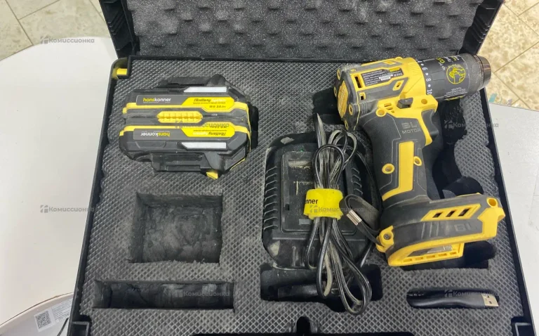 Шуруповерт hanskonner hcd2065blc