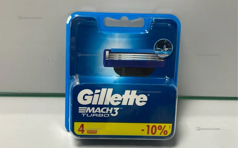 Сменные касеты Gillette mach3 4шт