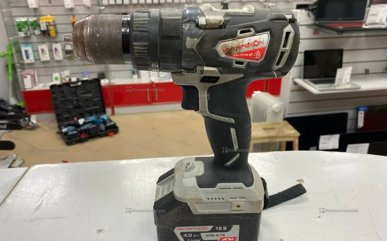 Дрель-шуруповерт Интерскол ДАУ-13/18ЭР