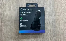 Автомобильное Зарядное Устройство Mophie USB A + USB C 42W