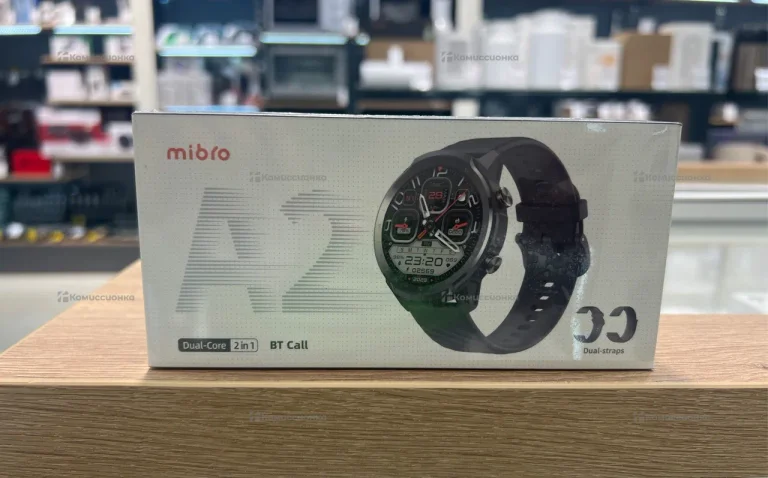 Умные часы Xiaomi Mibro A2?XPAW015?EU (С русским языком+ 2 ремешки) (black)