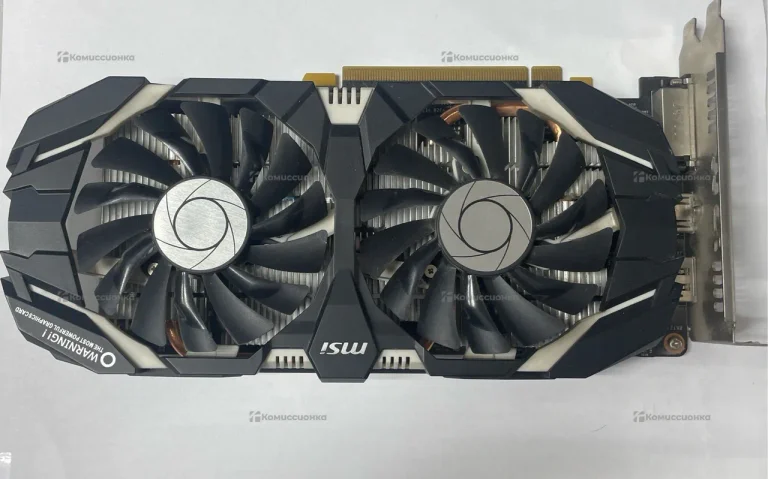 Видеокарта MSI nvidia GeForce gtx 1060