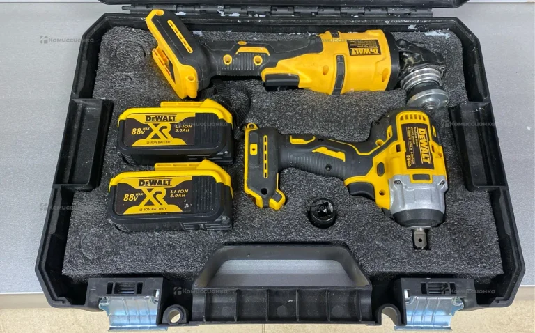 набор Dewalt болгарка и Гайковерт