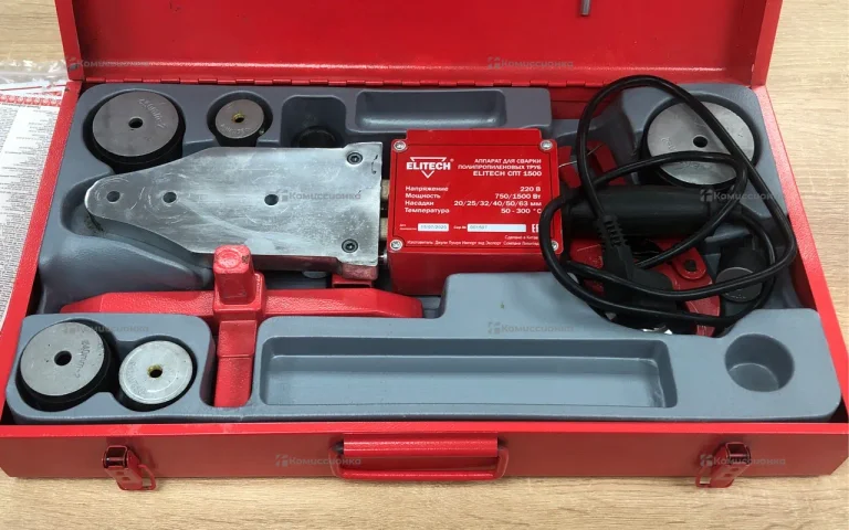 Аппарат для сварки труб Elitech СПТ 1500