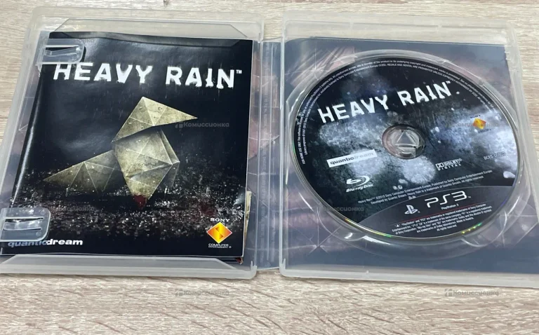 Диск ps3 heavy rain