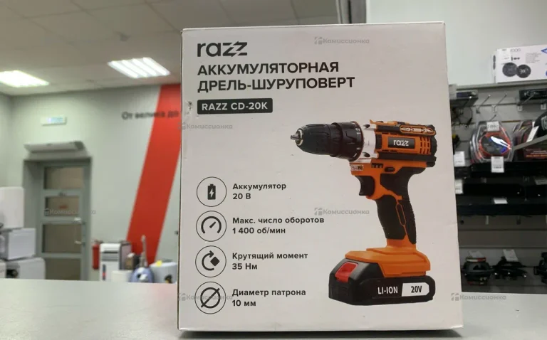 Шуруповерт Razz CD-20K