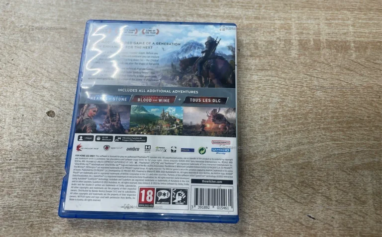 PS5 the Witcher wild hunt