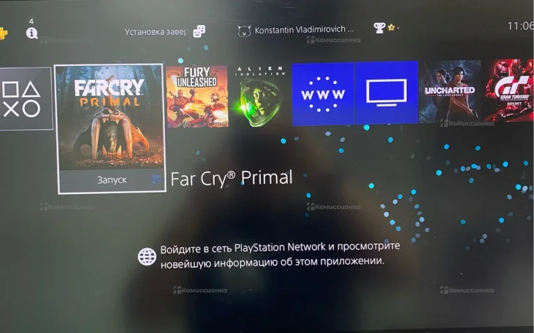 Приставка PS4. Fat 500GB