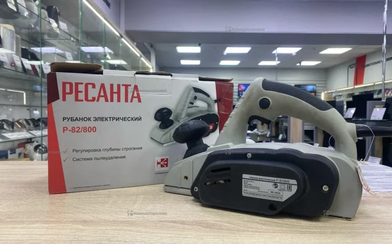 Рубанок электрический Ресанта Р-82/800