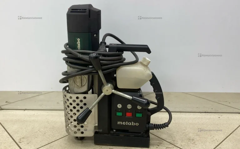 Сверлильный станок на магнитной подошве metabo mag