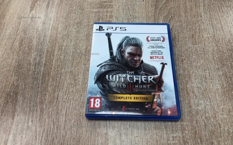 Игровой Диск PS5  THE Witcher Wild Hunt
