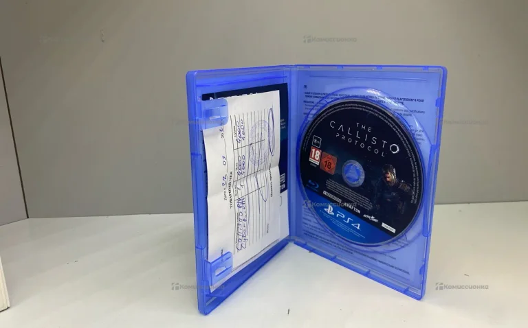Диск для PS4. The Callisto Protocol